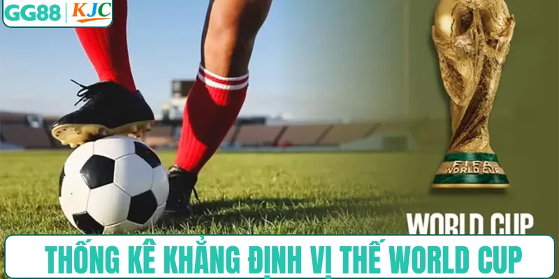 Thống kê ấn tượng khẳng định vị thế World Cup
